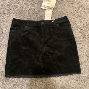 Black Corduroy Skirt WITH TAGS
